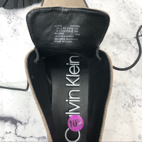 Calvin Klein Men's Ultan Suede Chukka Boots 10.5 - Picture 6 of 6